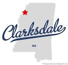 Clarksdale map