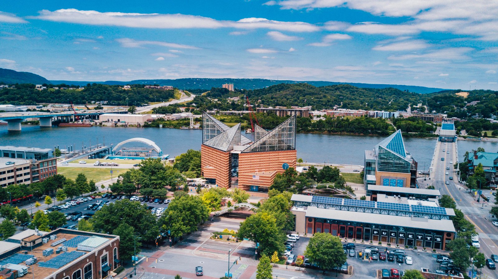Chattanooga Aerial Downtown